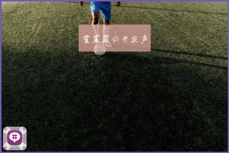 霍震霆公开发声